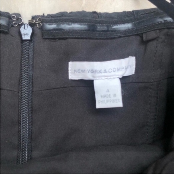 New York & Company Strapless Eyelet Dress - Picture 3 of 9